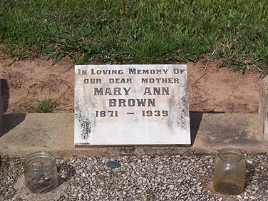 MARY ANN BROWN