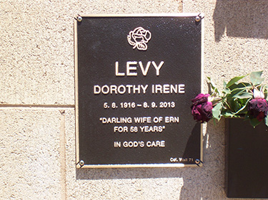 DOROTHY IRENE LEVY