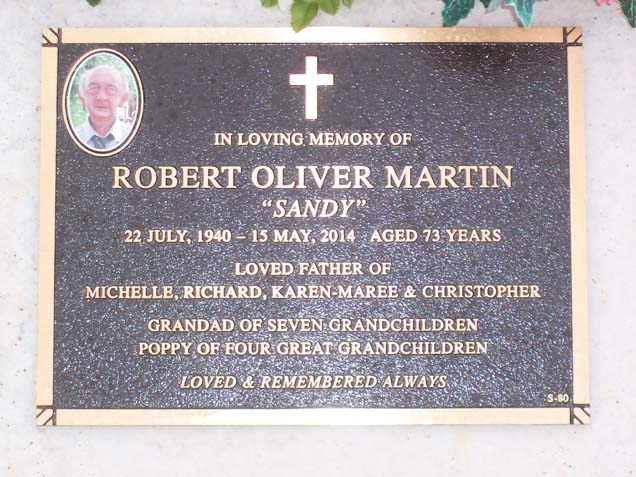 ROBERT OLIVER MARTIN