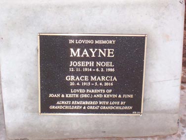 JOSEPH NOEL MAYNE