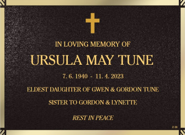 URSULA MAY TUNE