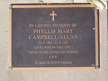 PHYLLIS MARY CAMPBELL-ALLAN