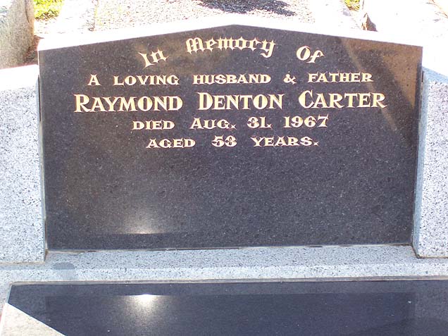 RAYMOND DENTON CARTER