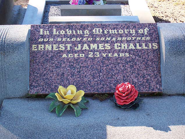 ERNEST JAMES CHALLIS