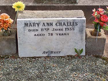 MARY ANN CHALLIS