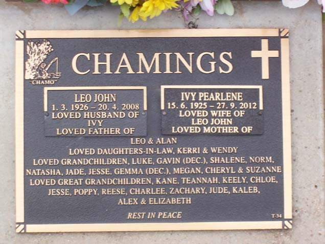 LEO JOHN CHAMINGS