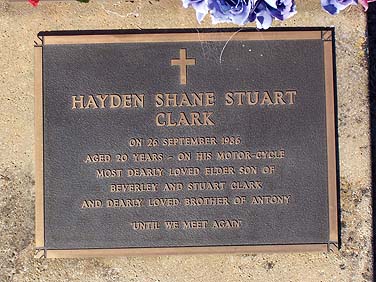 HAYDEN SHANE STUART CLARK