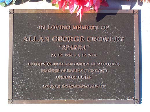 ALLAN GEORGE CROWLEY