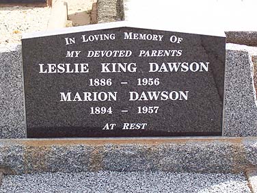 LESLIE KING DAWSON