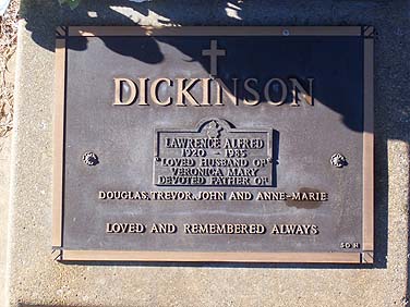 LAWRENCE ALFRED DICKINSON