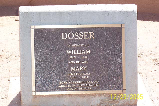 MARY DOSSER