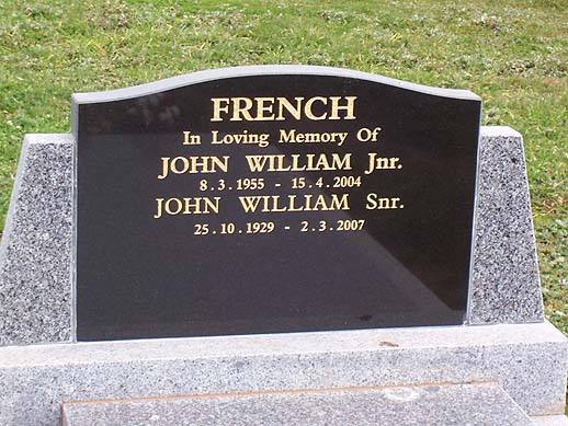 JOHN WILLIAM JACK FRENCH