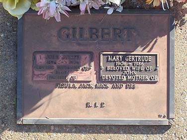 MARY GERTRUDE GILBERT