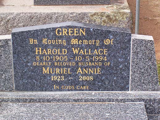 MURIEL ANNIE GREEN