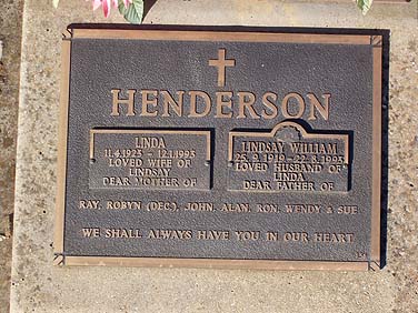 LINDSAY HENDERSON