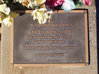 JANET LIMON JUDD