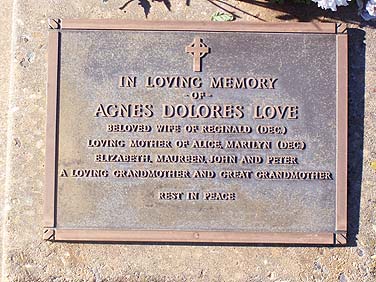 AGNES DOLORES LOVE