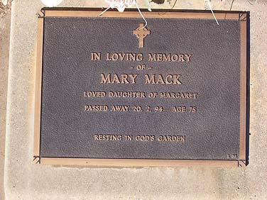 MARY MACK