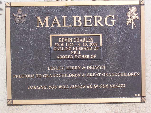KEVIN CHARLES MALBERG