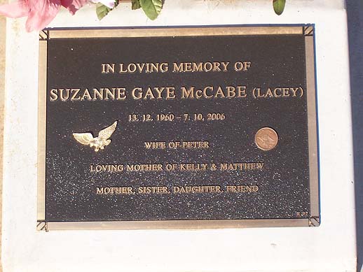 SUZANNE GAYE McCABE