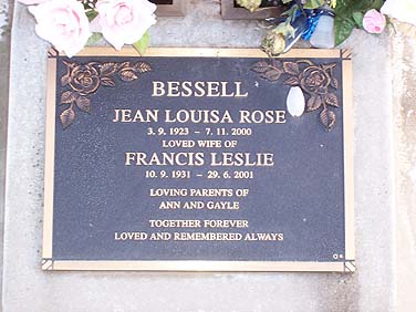 FRANCIS LESLIE BESSELL