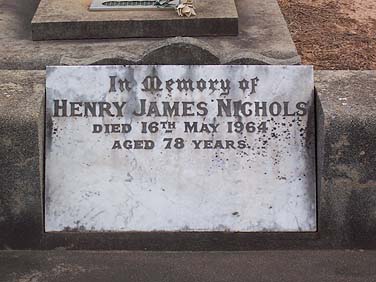 HENRY JAMES NICHOLS