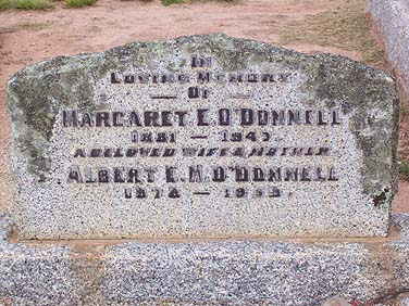 ALBERT EDWARD HAMILTON O'DONNELL