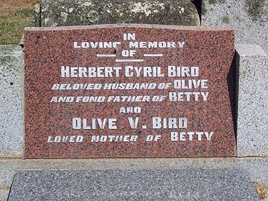 HERBERT CYRIL BIRD