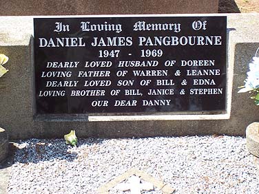DANIEL JAMES PANGBOURNE
