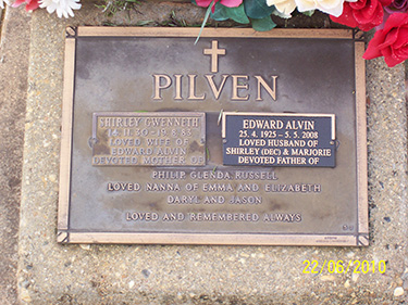 EDWARD ALVIN PILVEN