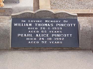 WILLIAM THOMAS PINCOTT