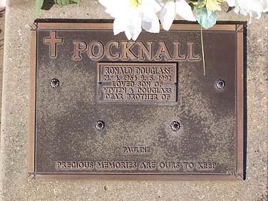 RONALD DOUGLASS POCKNALL