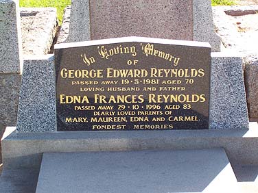 GEORGE EDWARD REYNOLDS