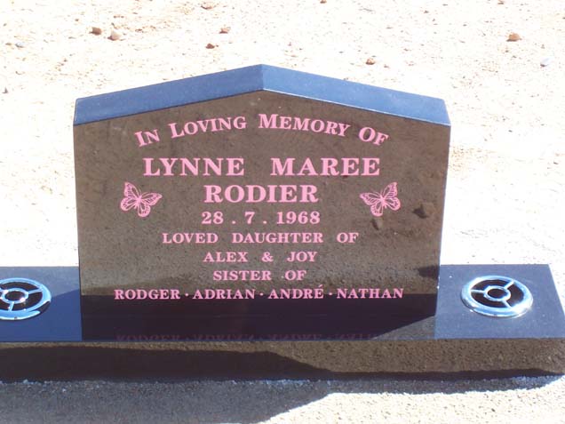 LYNNE MAREE RODIER