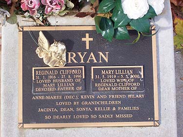 MARY LILLIAN RYAN