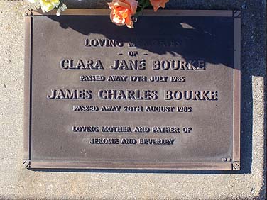 CLARA JANE BOURKE