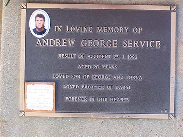 ANDREW GEORGE SERVICE