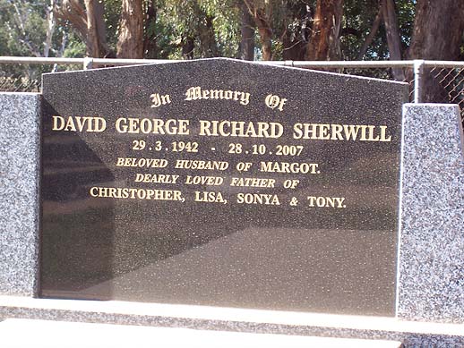 DAVID GEORGE RICHARD SHERWILL