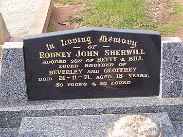 RODNEY JOHN SHERWILL