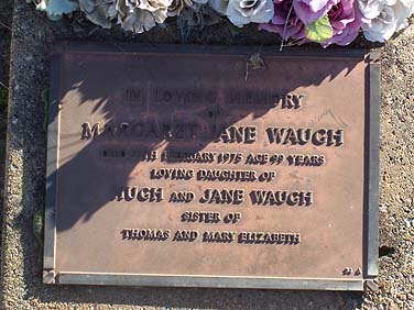 MARGARET JANE WAUGH