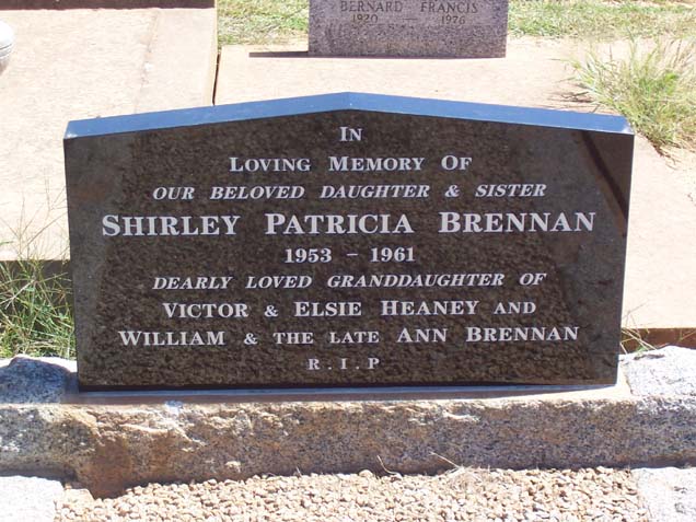 SHIRLEY PATRICIA BRENNAN