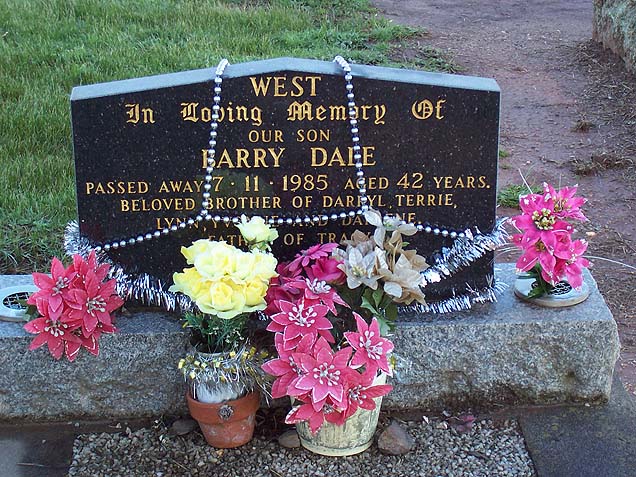 BARRY DALE WEST