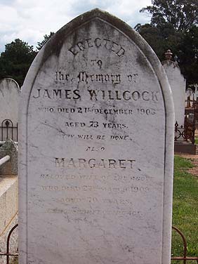 MARGARET WILLCOCK