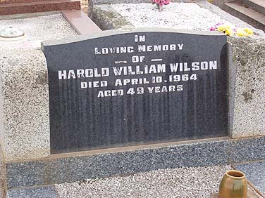HAROLD WILLIAM WILSON