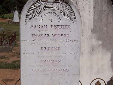 SARAH ESTHER WILSON