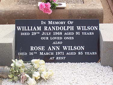 WILLIAM RANDOLPH WILSON