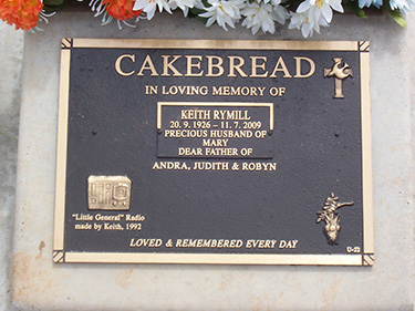 KEITH RYMILL CAKEBREAD