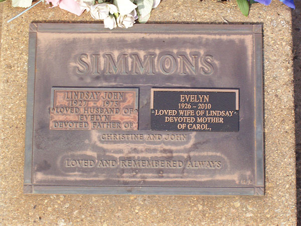 EVELYN SIMMONS