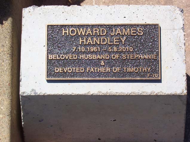 HOWARD JAMES HANDLEY