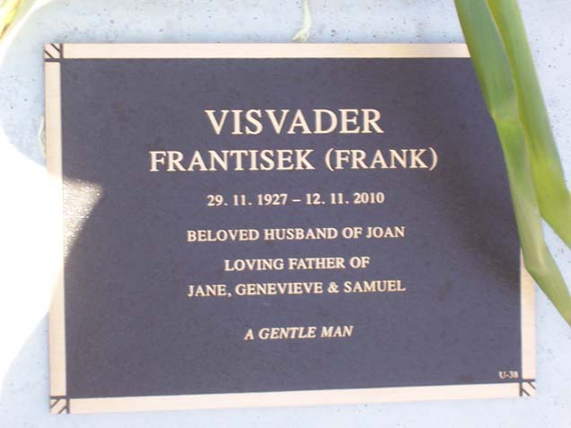FRANTISEK aka FRANK VISVADER